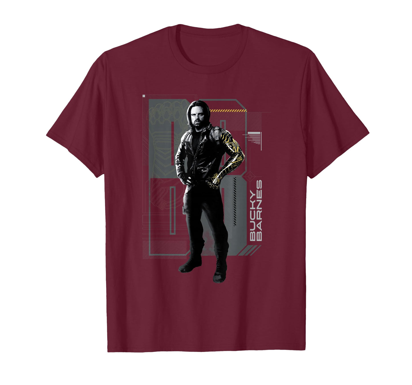 Marvel Studios Thunderbolts Team Spotlight Bucky Barnes T-Shirt