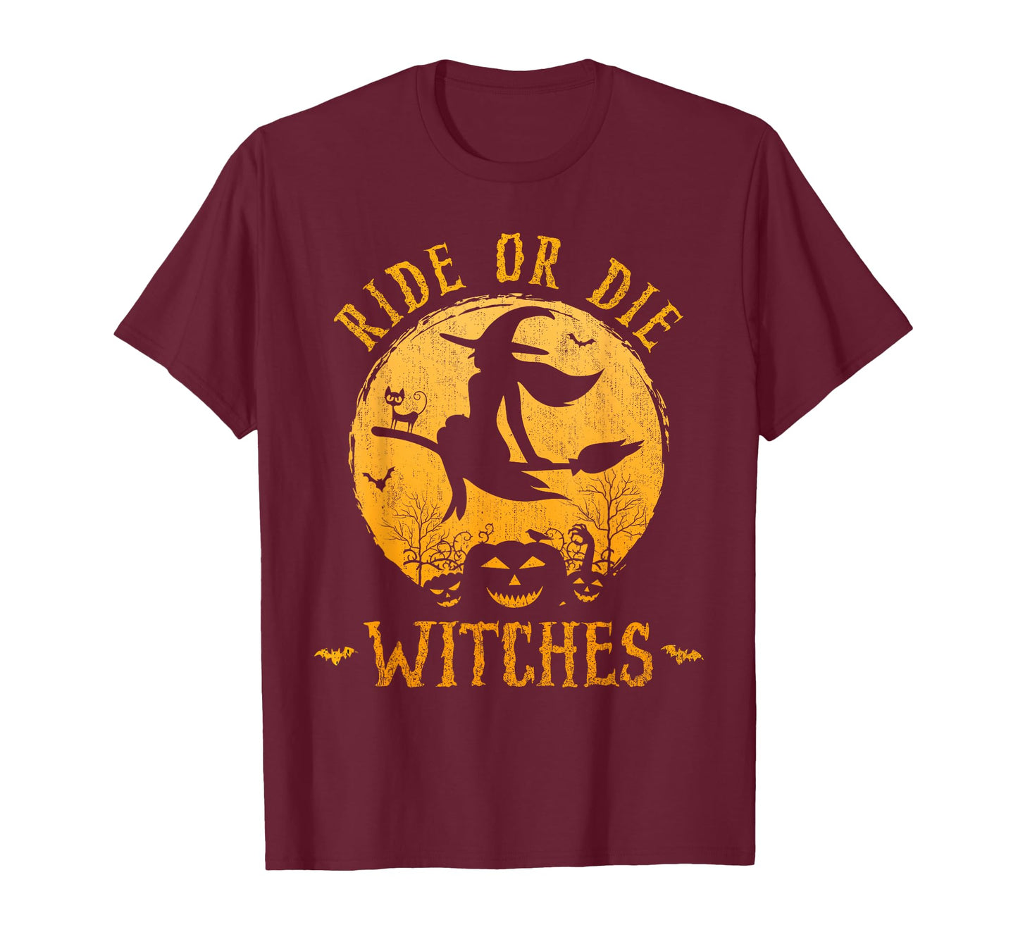 Ride or Die Witches Halloween T-Shirt