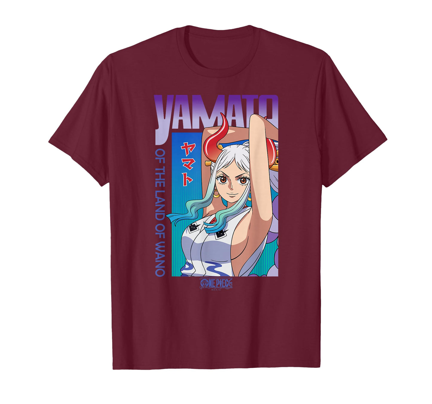 One Piece Anime Yamato of The Land of Wano T-Shirt