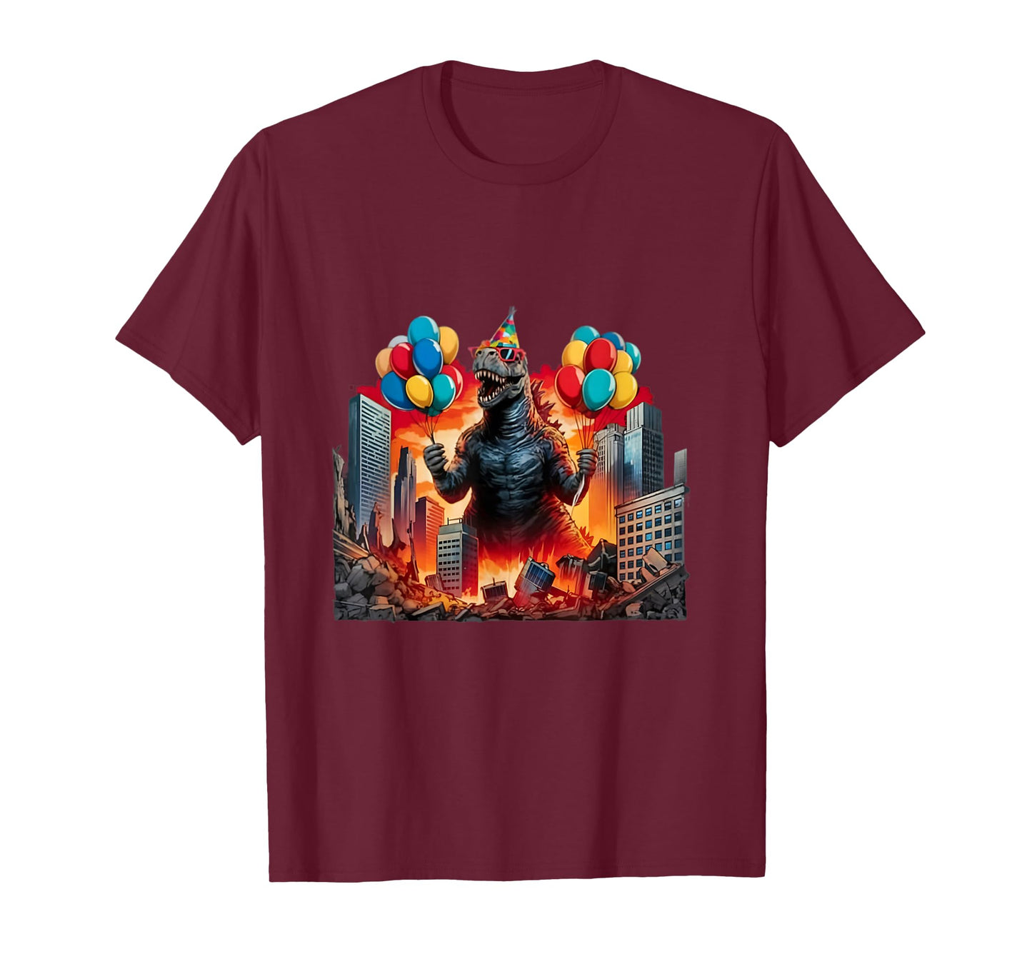 Kaiju Birthday Party Japan Monster Movie Bday Japanese T-Shirt