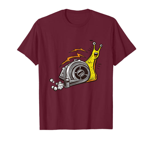 Snail Turbo Mollusk Snails Lover Gastropods Snail Shell T-Shirt