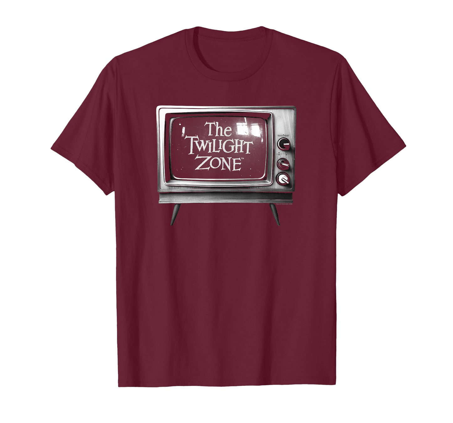 The Twilight Zone 1959 Television Set Retro TV Show T-Shirt