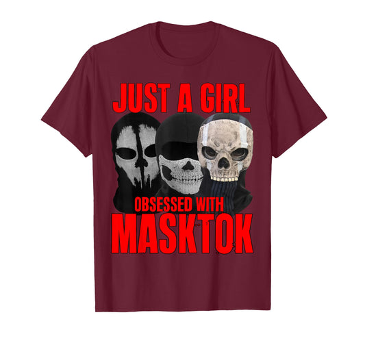 Obsessed with masktok booktok reading books romance women T-Shirt