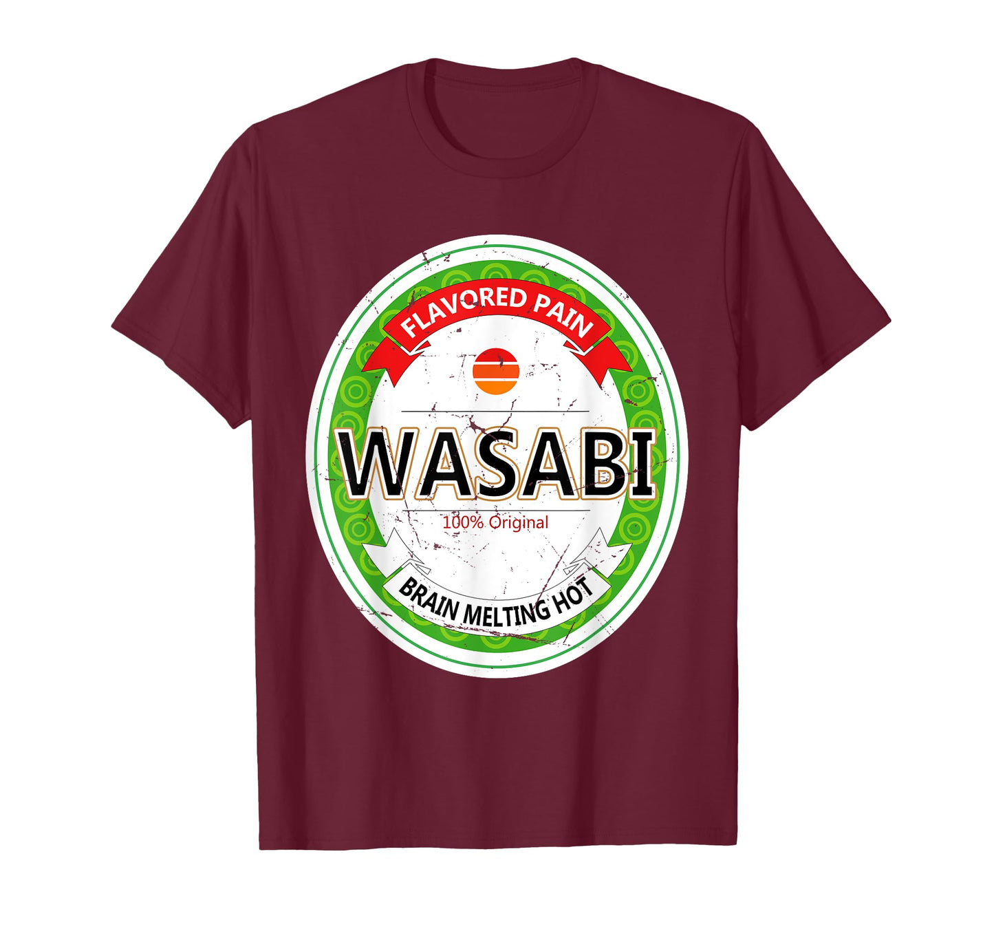 Wasabi Funny Japanese Sushi Condiment Halloween Costume T-Shirt