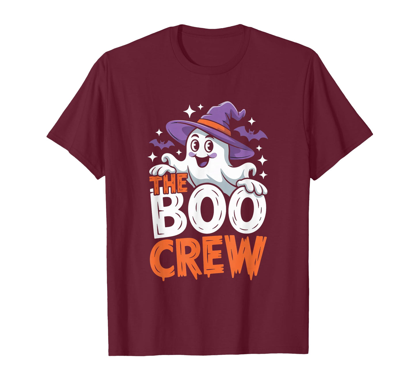 The Boo Crew Ghost Funny Spooky Group Design T-Shirt