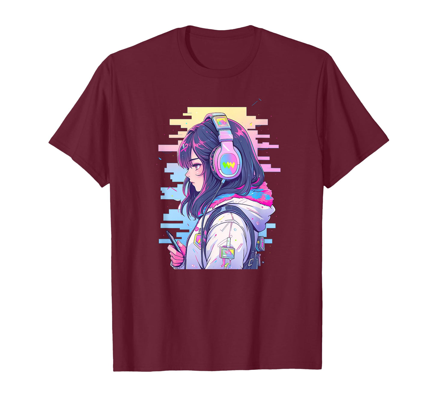 Gamer Girl Funny Pastel Japan Anime Streamer Japanese T-Shirt
