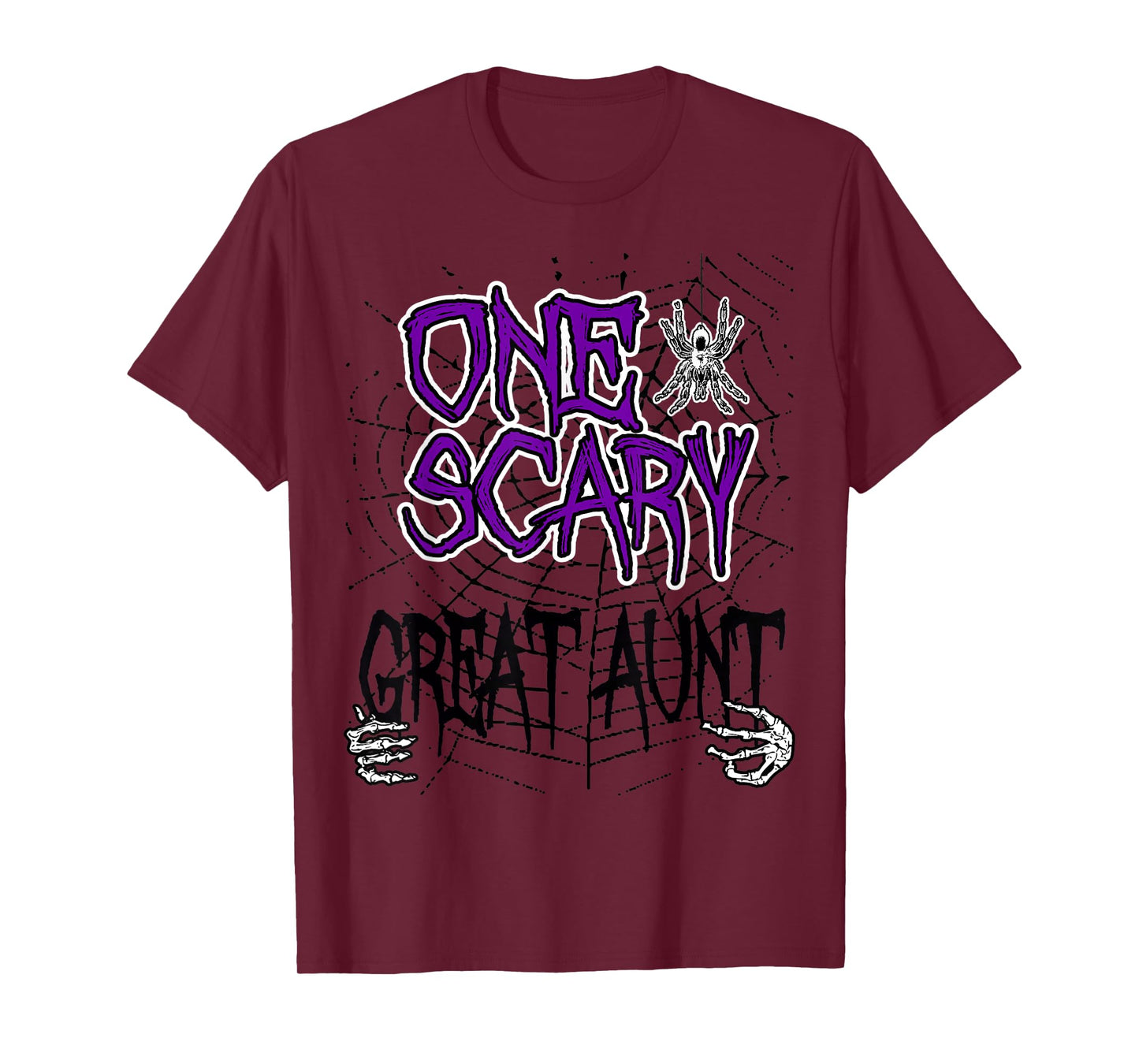 One Scary Great Aunt Matching Family Halloween costume T-Shirt