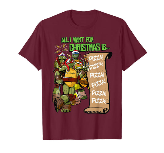TeenageMutant Ninja Turtles Christmas List T-Shirt T-Shirt