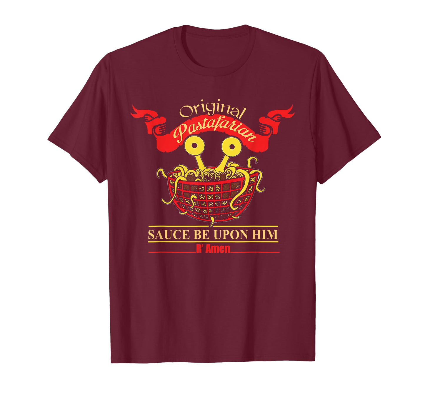 Atheist Anti Religion Flying Spaghetti Monster Pastafarian T-Shirt
