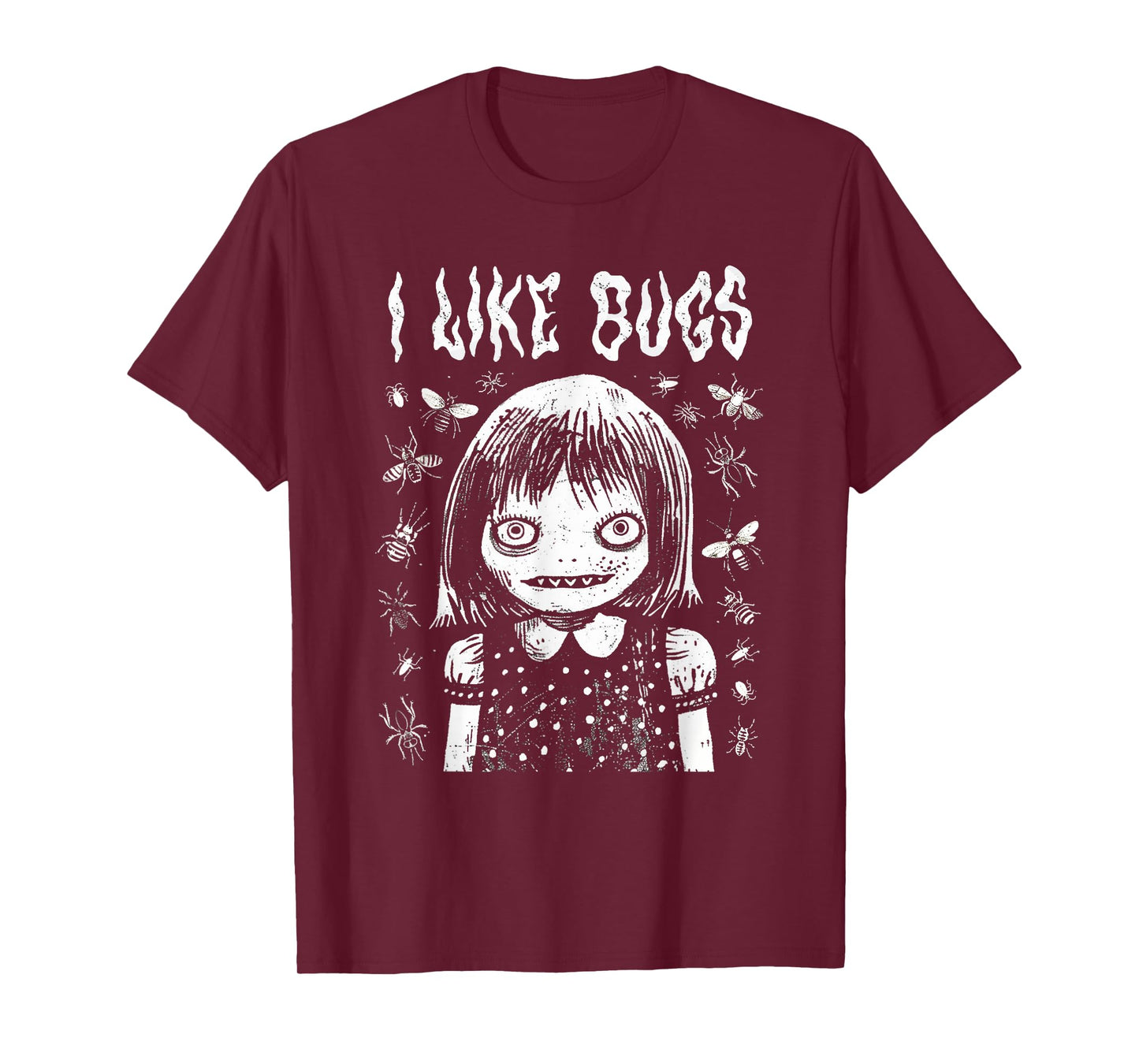 I Like Bugs Creepy Cute T-Shirt