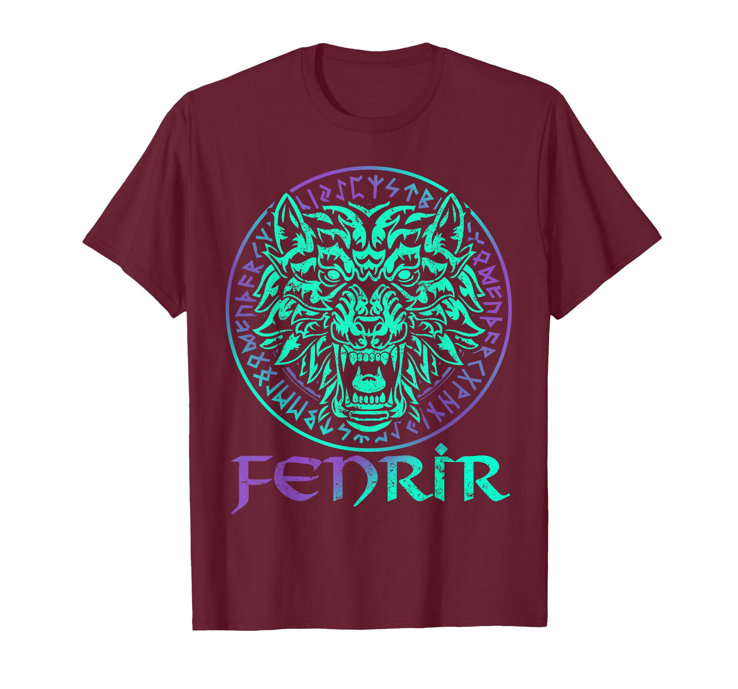 Fenrir Wolf Vargr Viking Norse Mythology Warg Myth Animal T-Shirt
