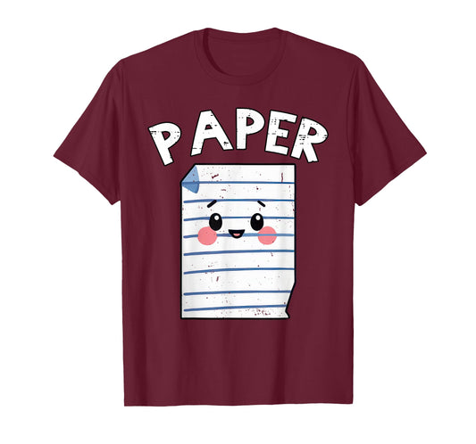 Funny Group Halloween Outfit - Rock Paper Scissors Costume T-Shirt
