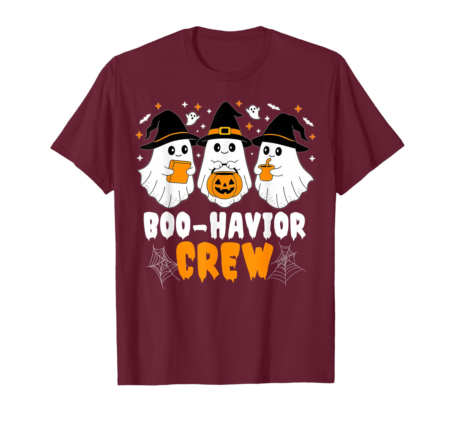 Boo-Havior Crew Behavior Analyst ABA Funny Ghost Halloween T-Shirt