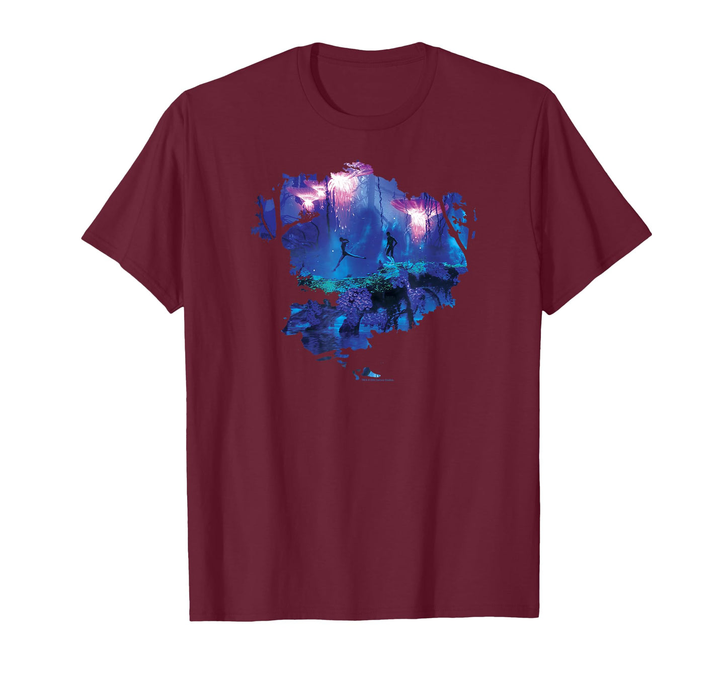 Avatar Pandora Jellyfish Forest Poster T-Shirt