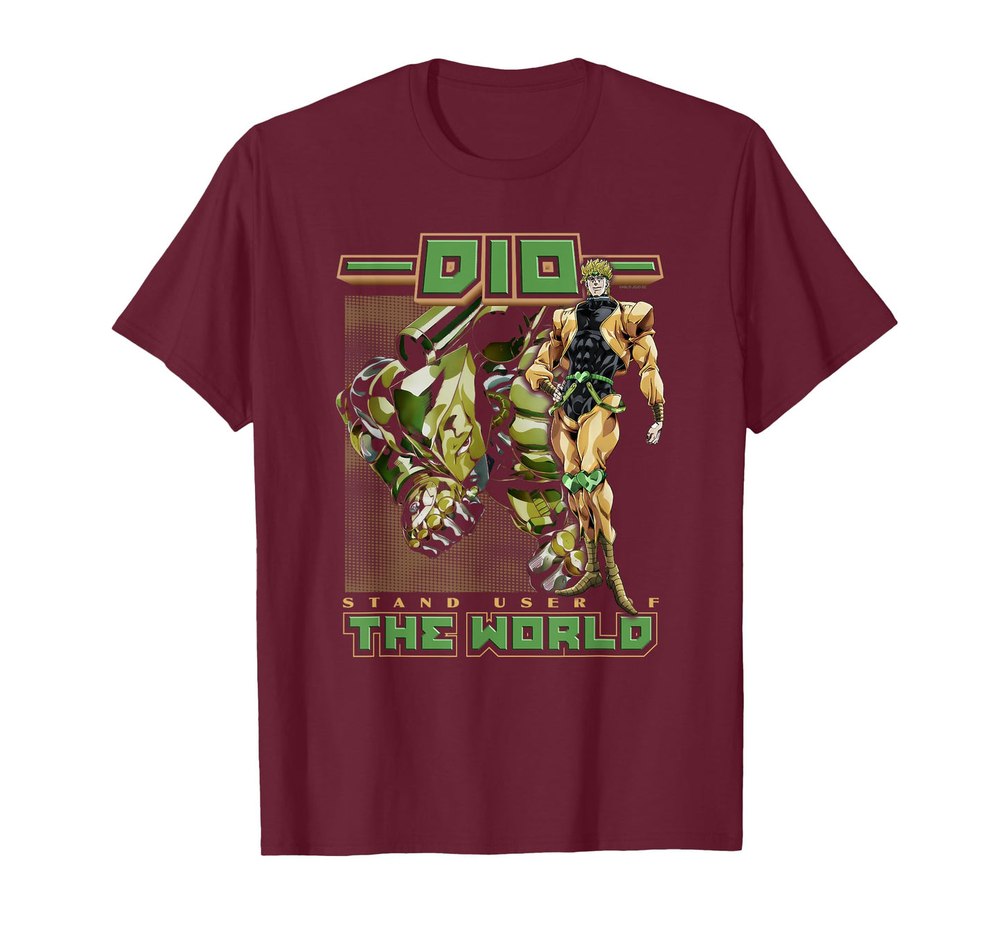JoJo's Bizarre Adventure DIO Stand User of The World Anime T-Shirt