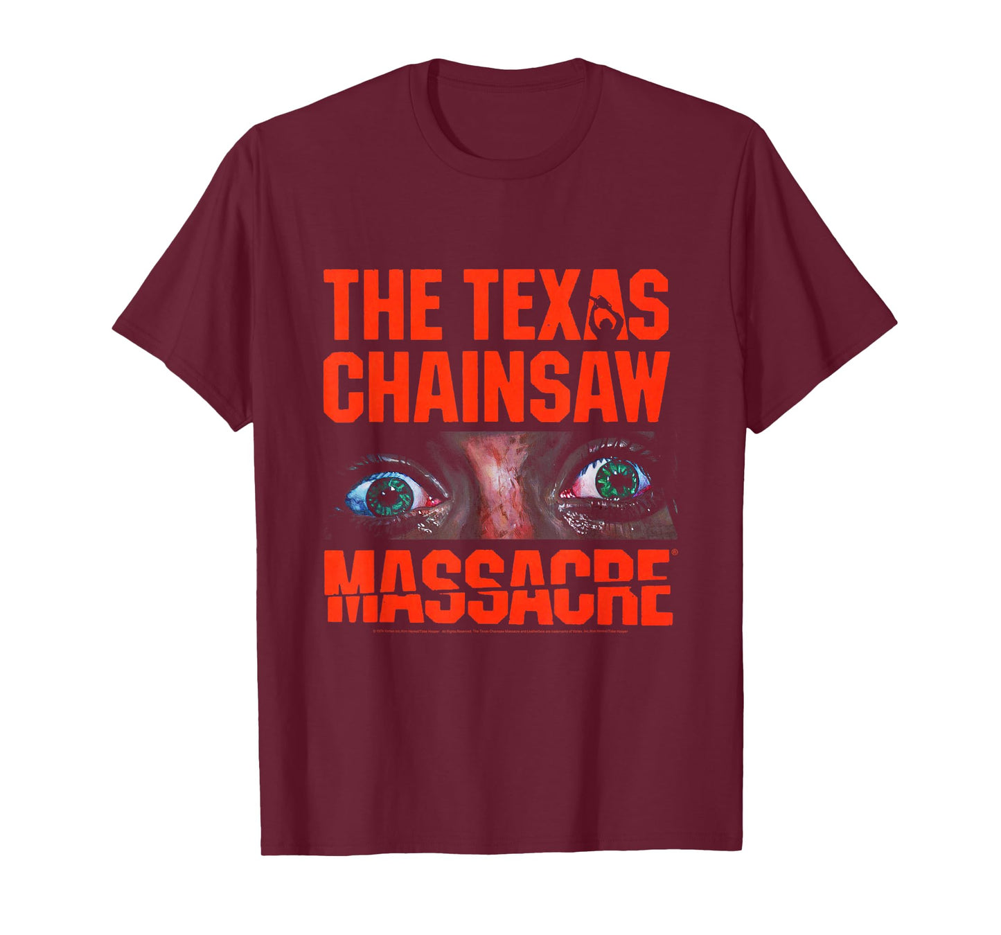 Texas Chainsaw Massacre Sally's Eyes and Jumbo Logo T-Shirt