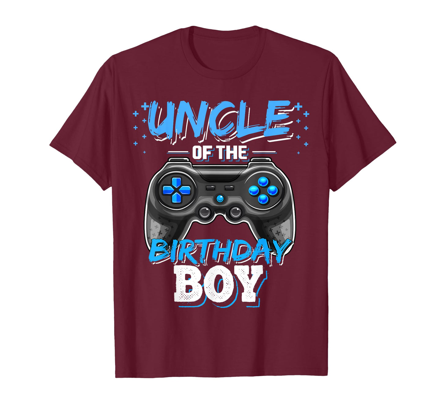Uncle of the Birthday Boy Matching Video Game Birthday Gift T-Shirt