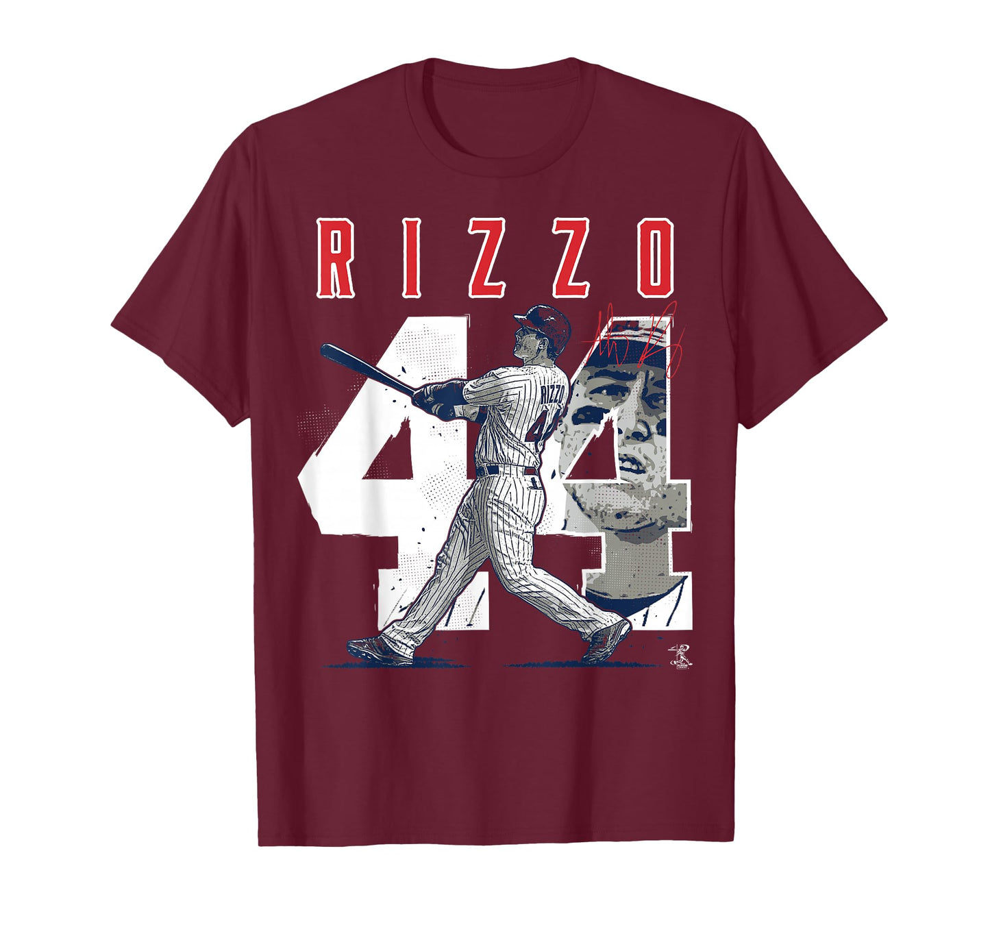 Anthony Rizzo Number & Portrait T-Shirt - Apparel T-Shirt