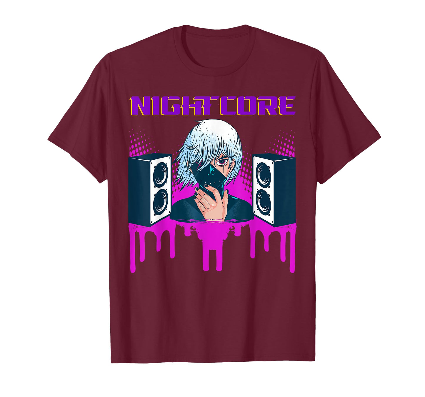 Manga nightcore music and Japanese equals love anime T-Shirt