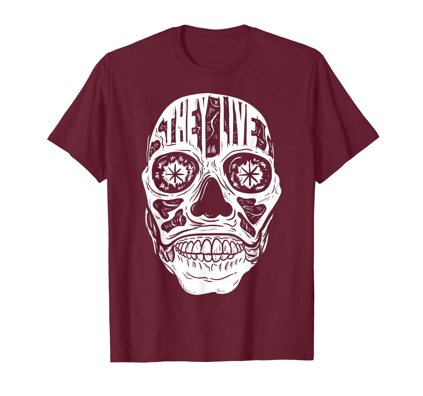 They Live Alien Face Fill T-Shirt