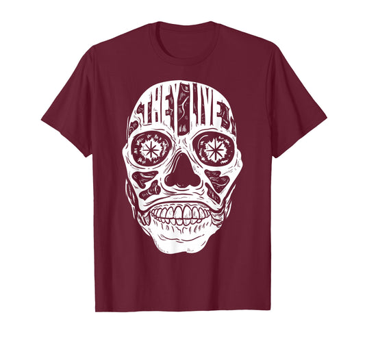 They Live Alien Face Fill T-Shirt