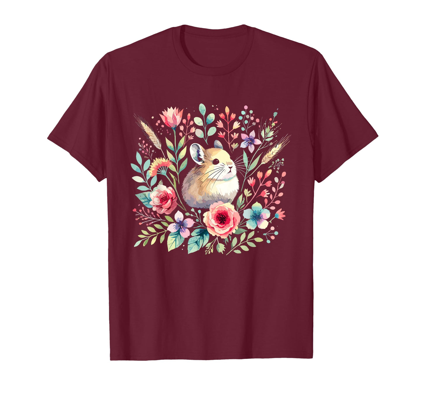 Adorable American Pika Habitat And Conservation Design T-Shirt
