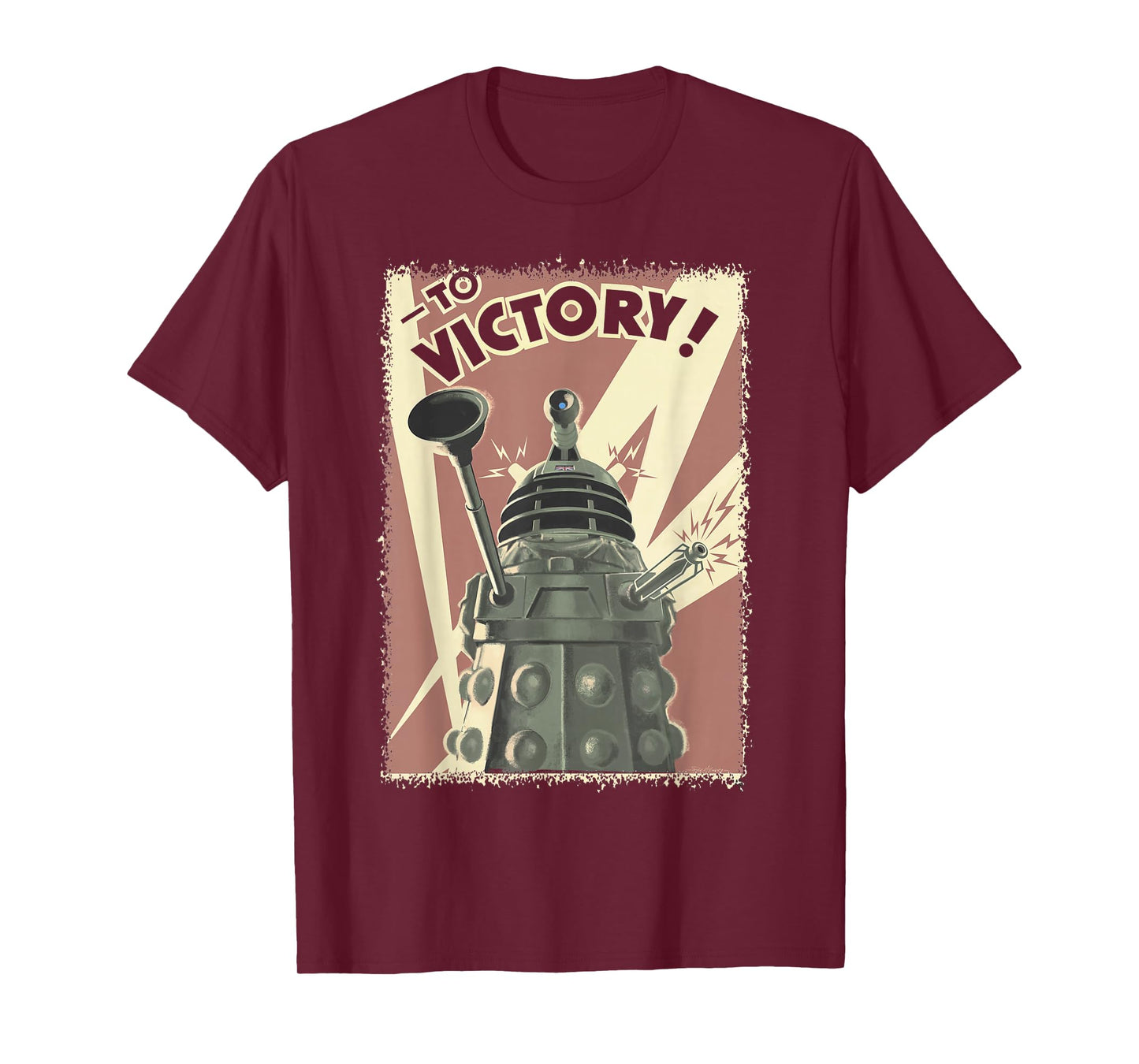 Doctor Who Propoganda Dalek Sci-Fi Fan 60th Anniversary T-Shirt