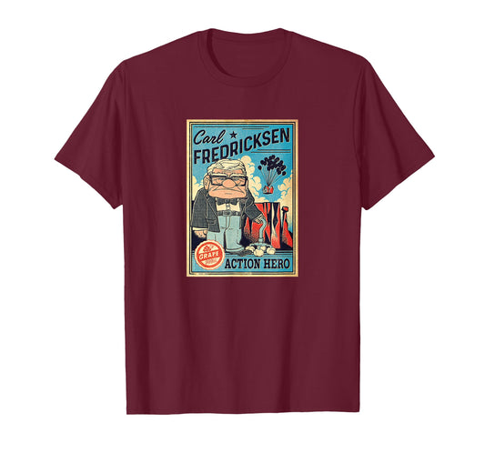 Disney Pixar: Up - Carl Acton Hero T-Shirt