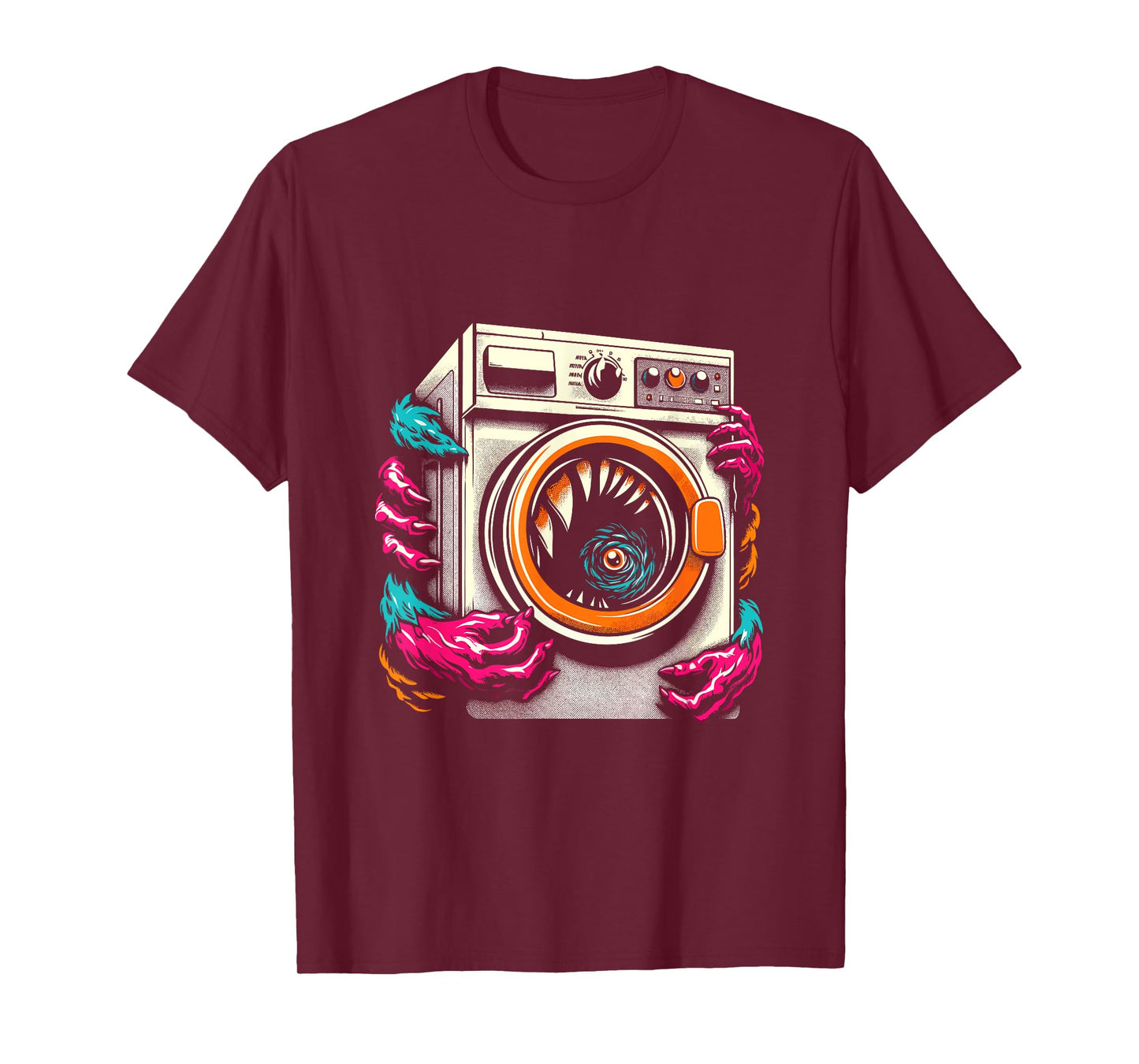 Washing Machine Monster - Funny Spooky Halloween Costume T-Shirt