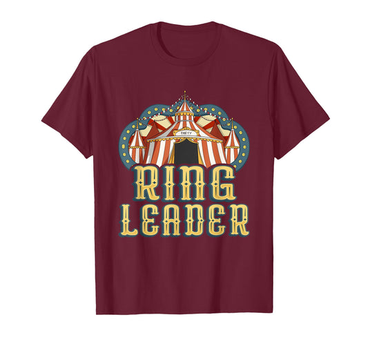 Ring Leader - Vintage Circus Birthday T-Shirt
