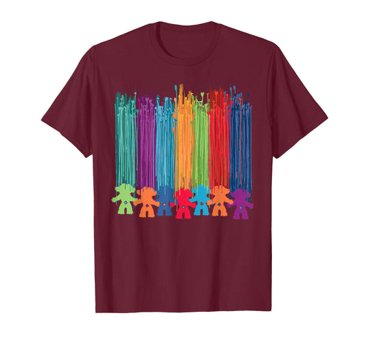 Classic Trolls: Painted Hair Trolls T-Shirt T-Shirt