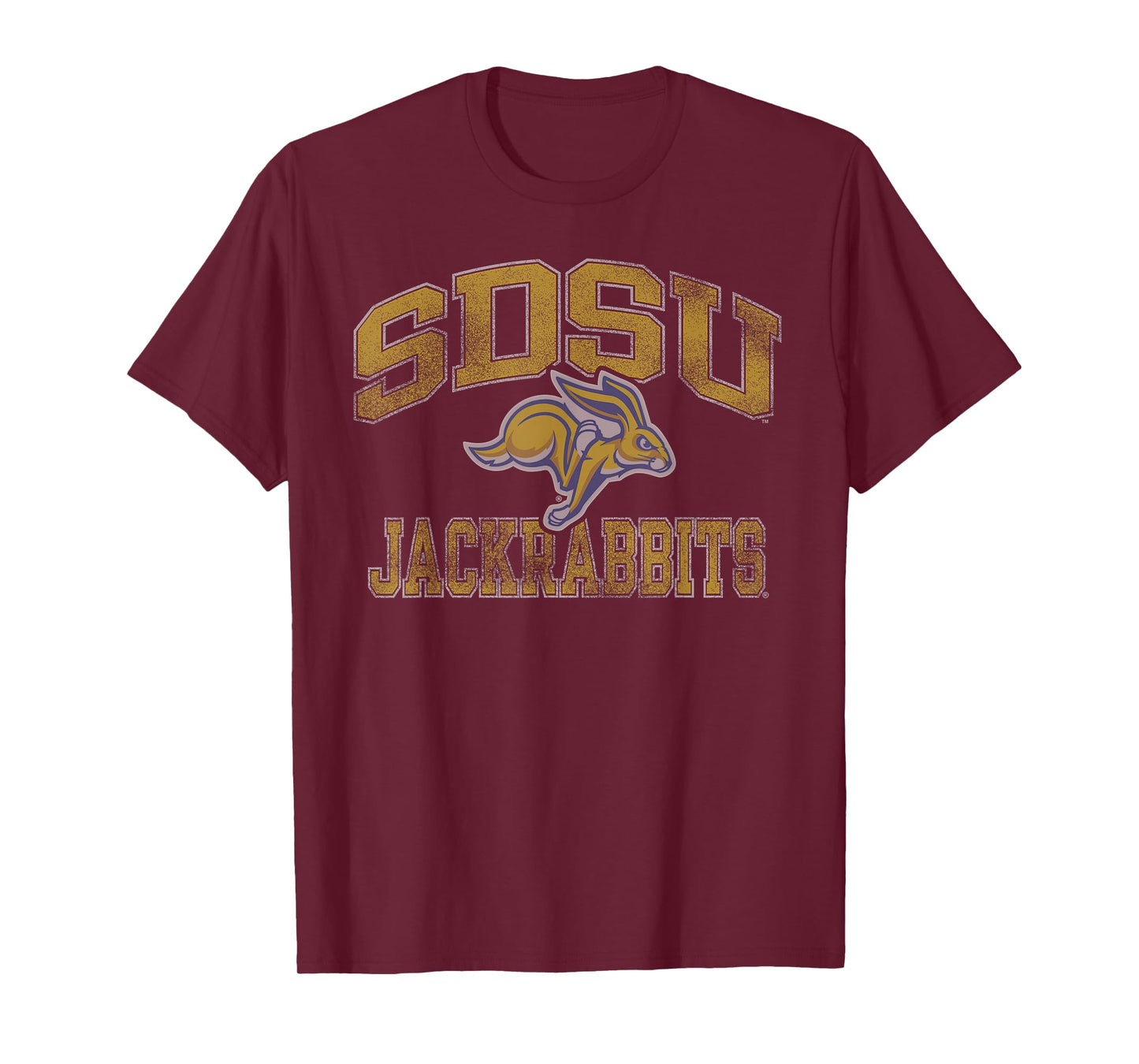 South Dakota State Jackrabbits Vintage Worn Royal Blue T-Shirt