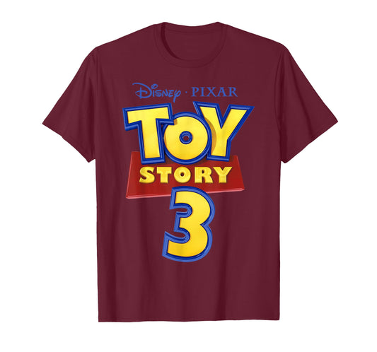 Disney Pixar Toy Story 3 Original Logo T-Shirt