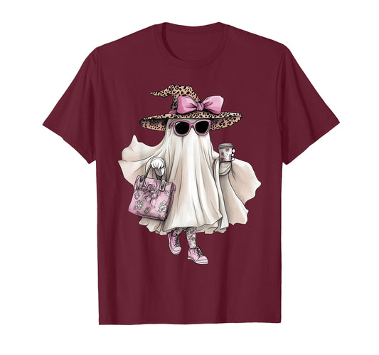 Funny Halloween Boujee Boo-Jee Spooky Season Cute Ghost T-Shirt
