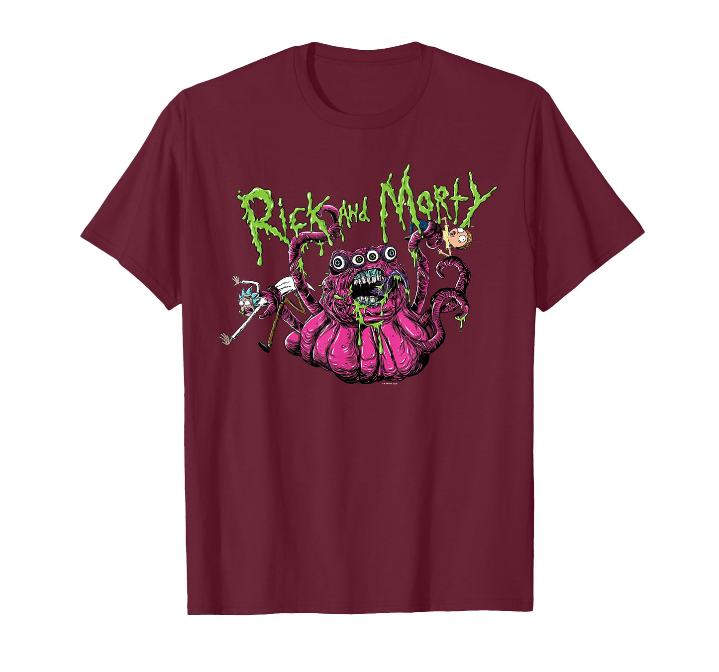 Rick and Morty Alien Adult Cartoon Fashion T-Shirt