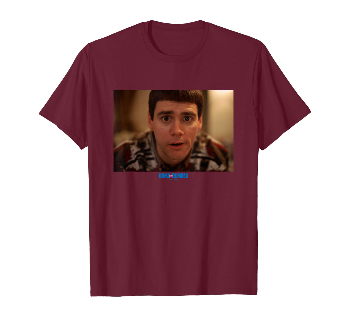 Dumb and Dumber Iconic Lloyd Christmas Big Chest Portrait T-Shirt
