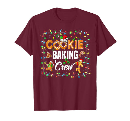 Christmas Cookie Baking Crew Cookie Crew Family Christmas T-Shirt