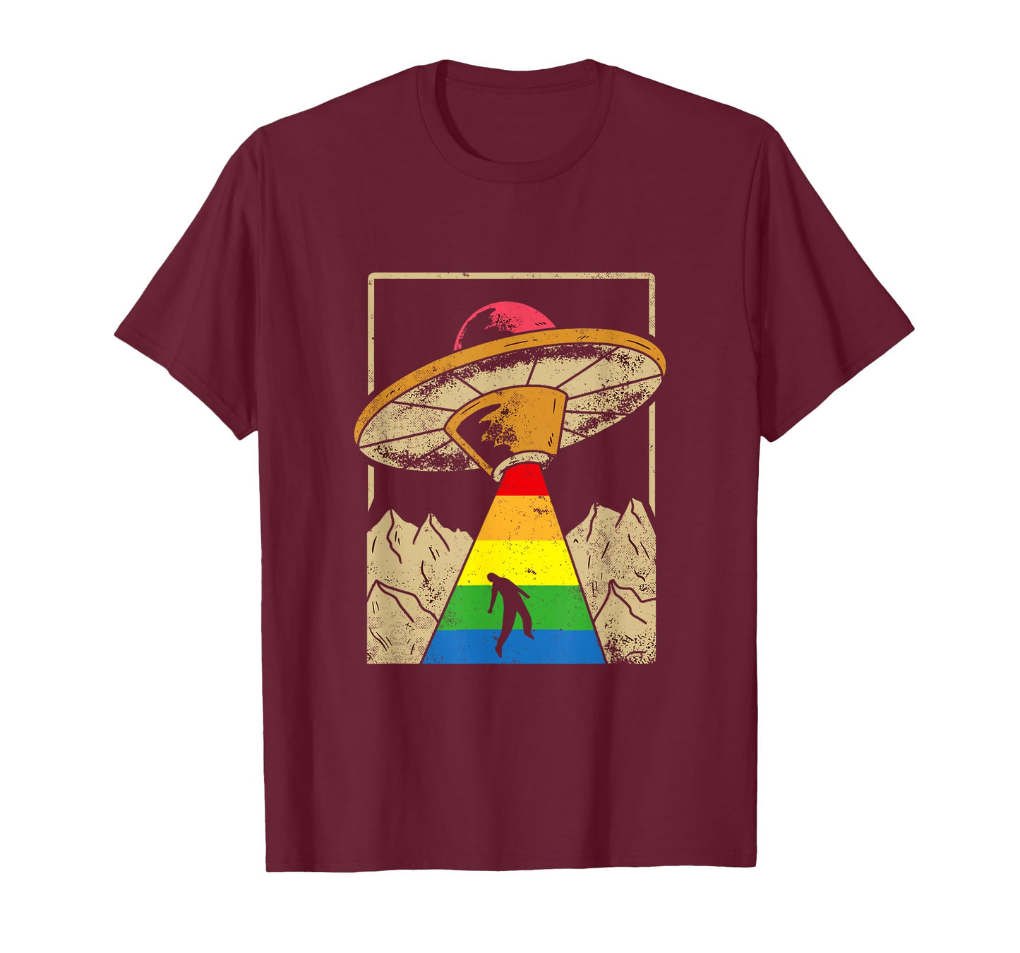 Alien Abduction Gay Pride Gaylien Lgbt T-Shirt