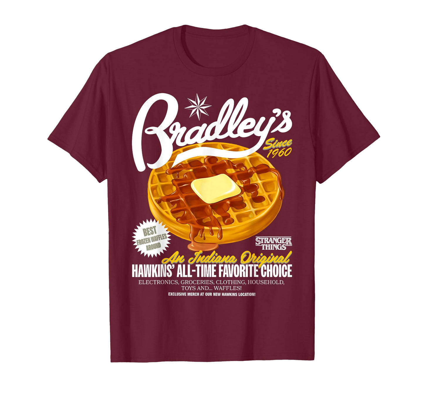 Stranger Things Season 5 Bradley's Best Frozen Waffles T-Shirt