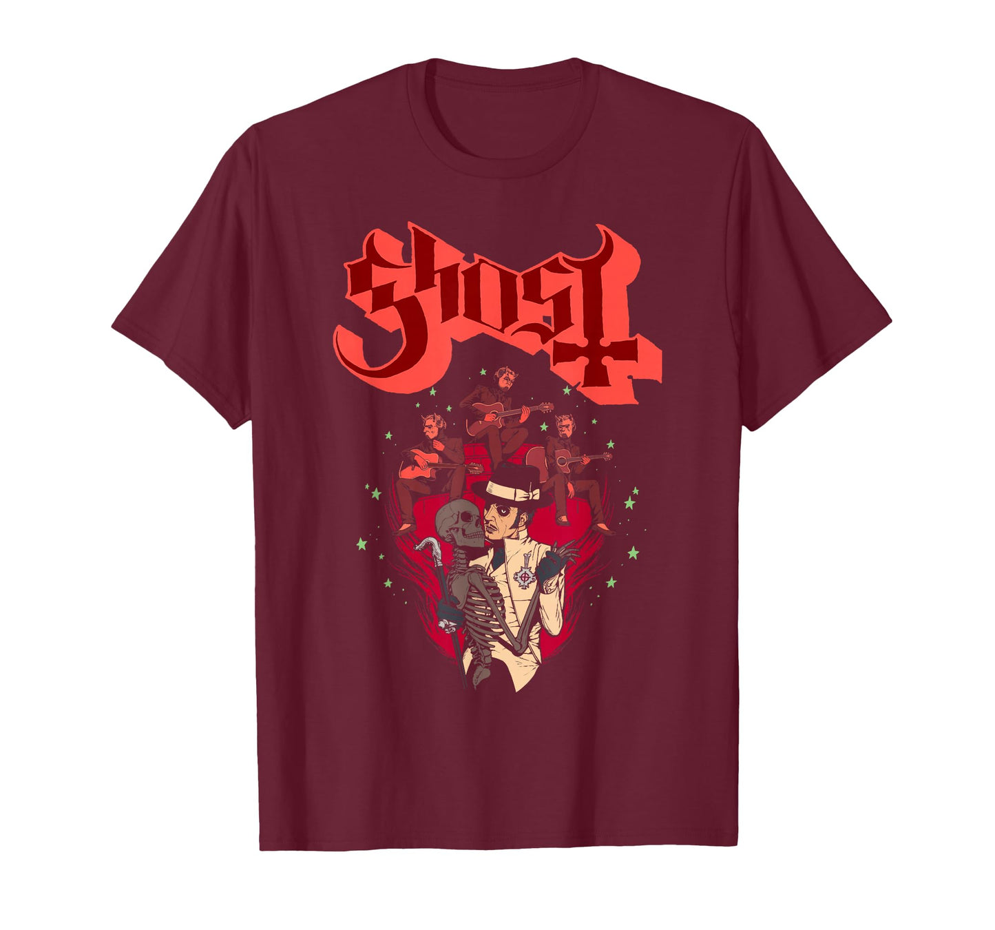 Ghost – Skeleton Bandstand T-Shirt