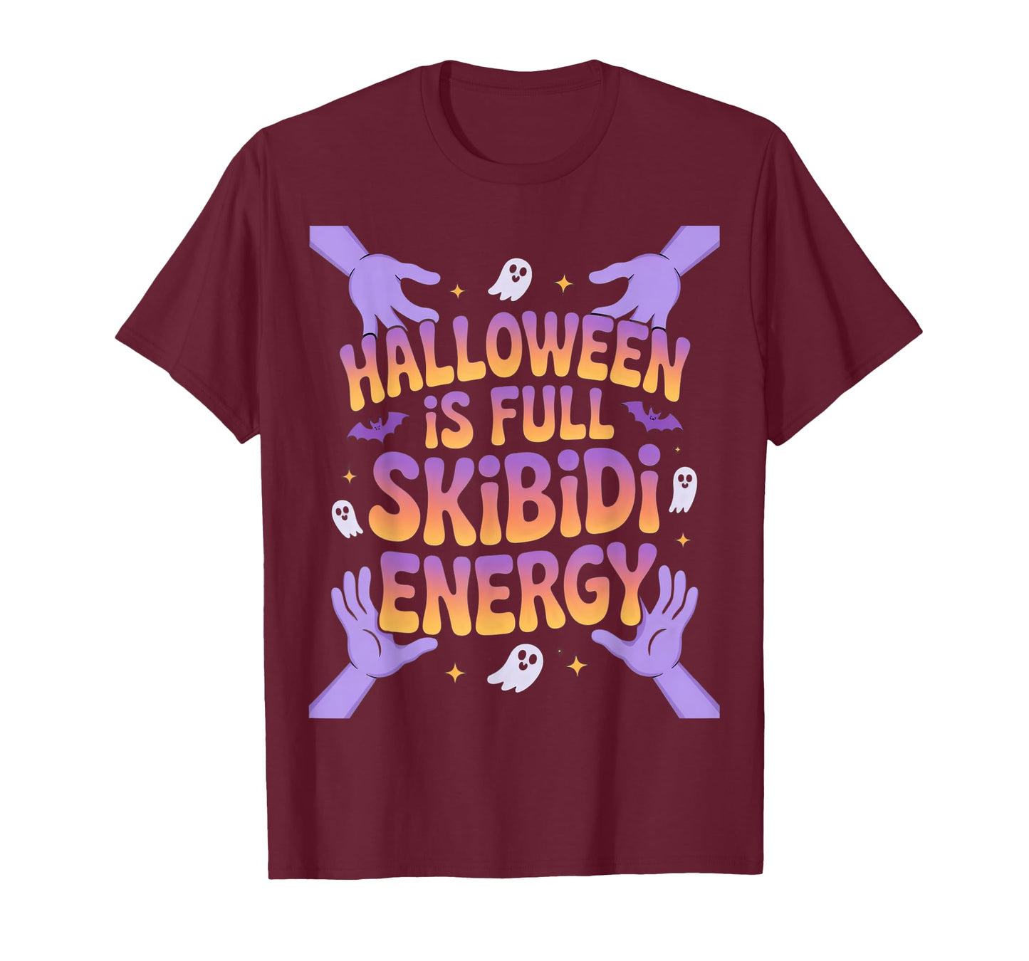 Funny Middle School Generation Alpha Gen A Slang Halloween T-Shirt