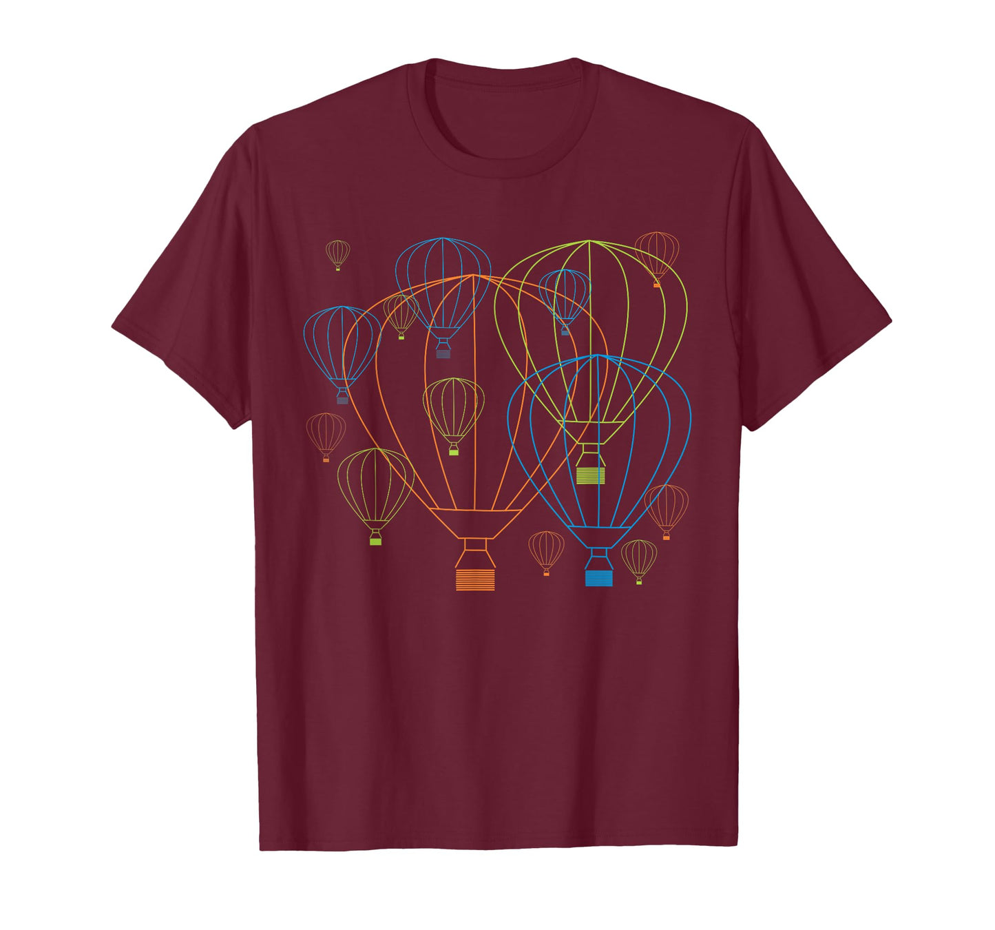 Hot Air Balloon Festival Souvenir Ballooning Family Apparel T-Shirt