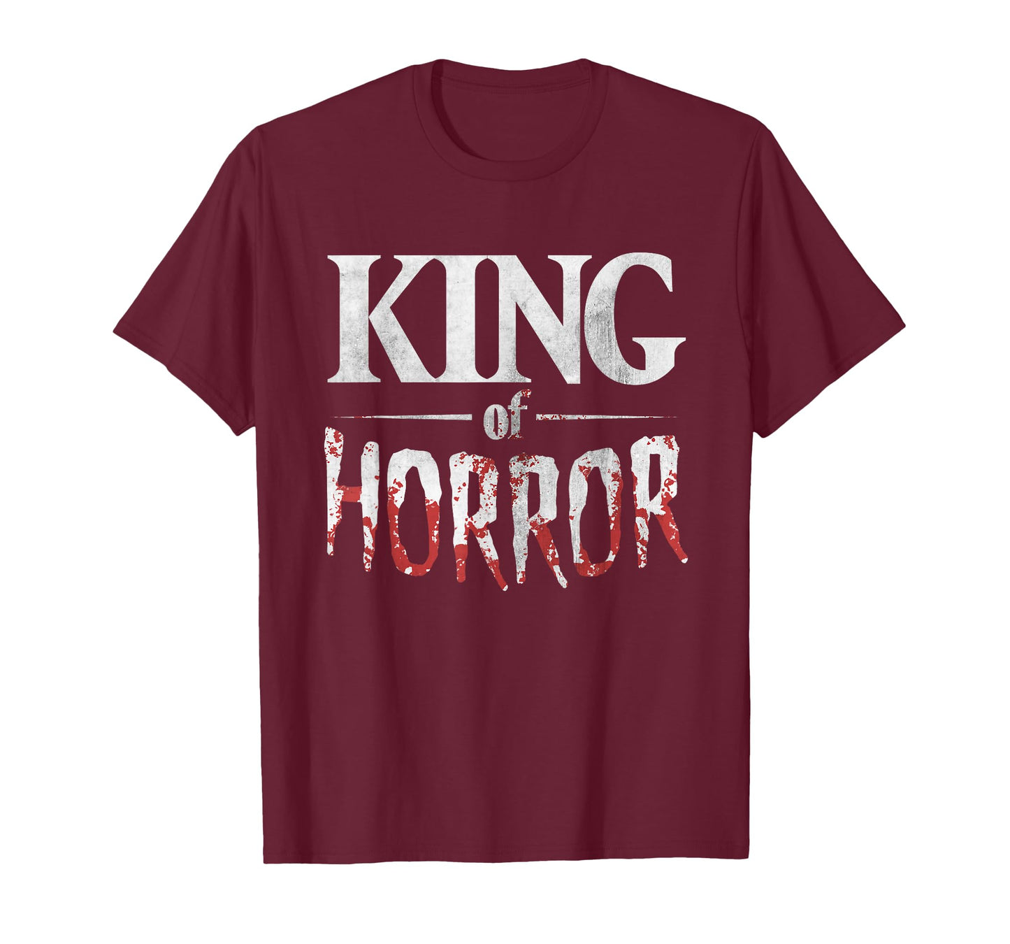 Funny Horror Movie Fan Shirt - Halloween King of Horror Gift T-Shirt