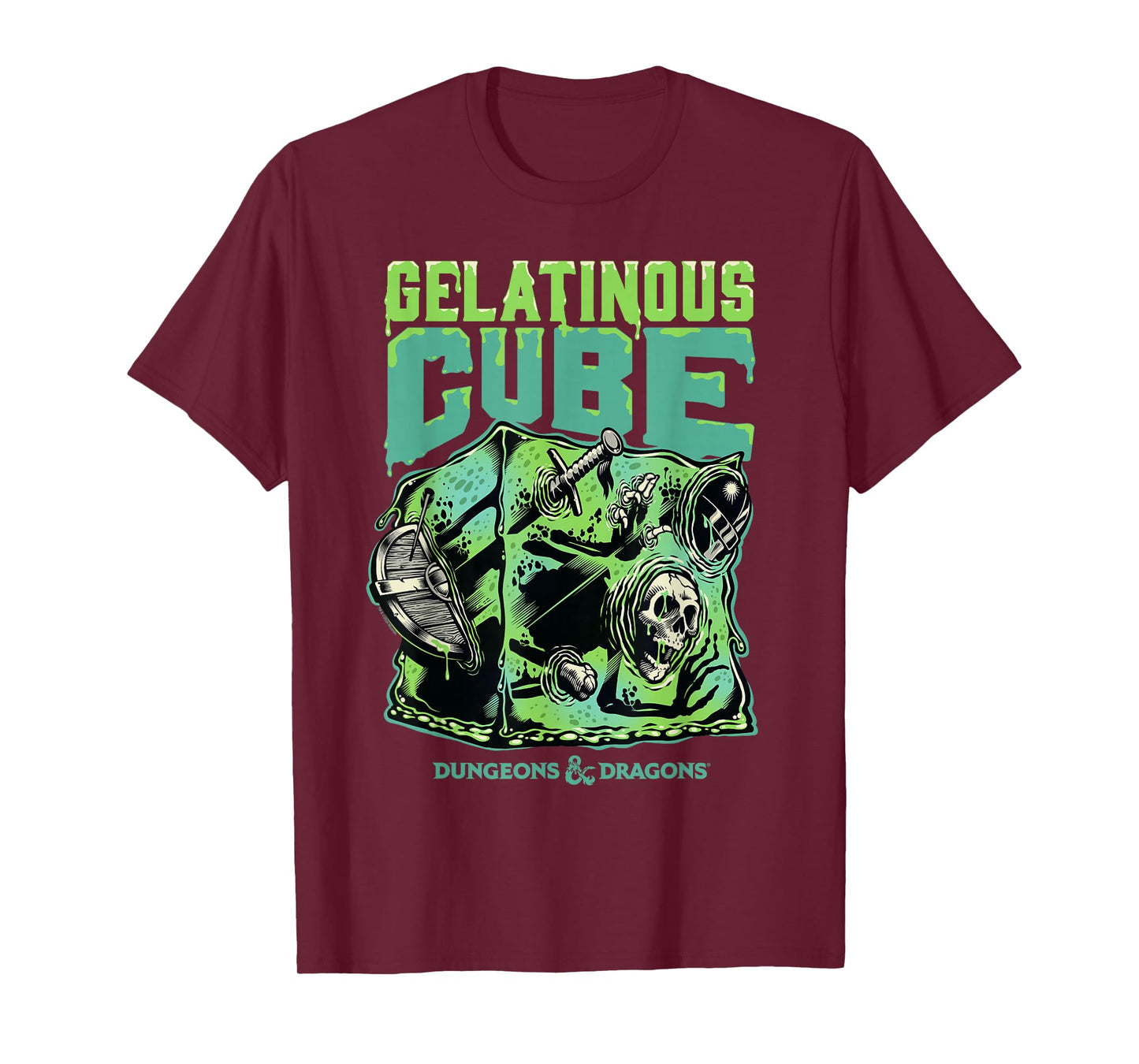 Dungeons & Dragons Acid Gelatinous Cube T-Shirt