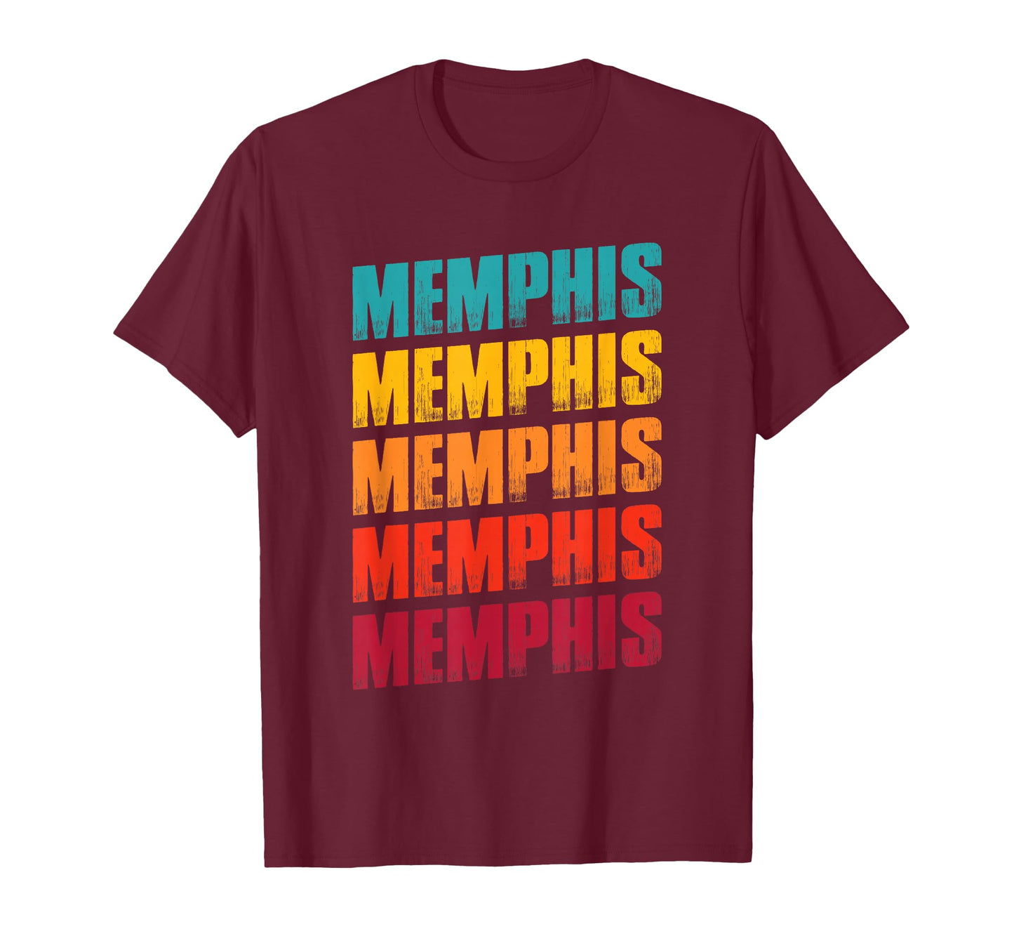 Memphis Tennessee Souvenir - Retro Vintage Memphis T-Shirt