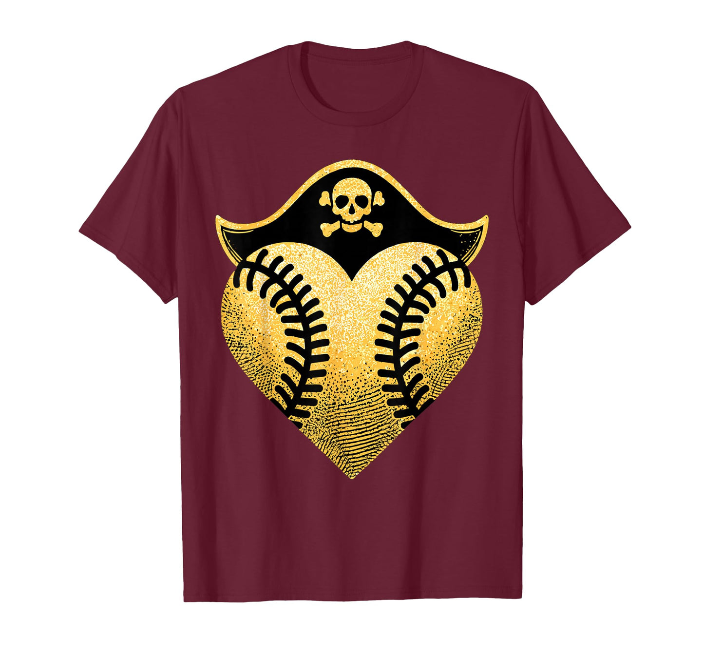 Baseball Pirate Baseball Player T-Shirt