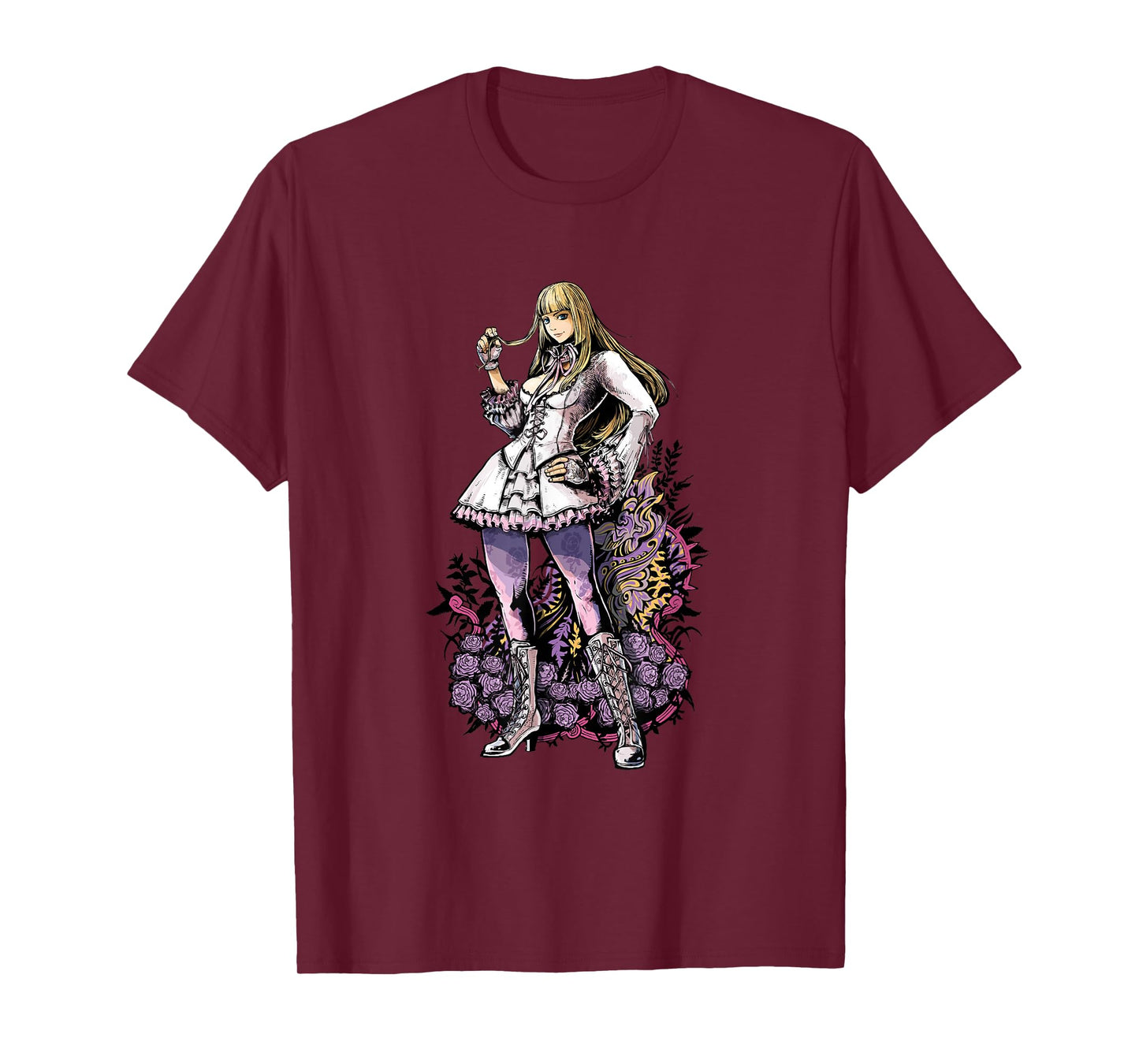 Bandai Namco Entertainment Inc. TEKKEN7 LILI 002 T-Shirt, Small, Black