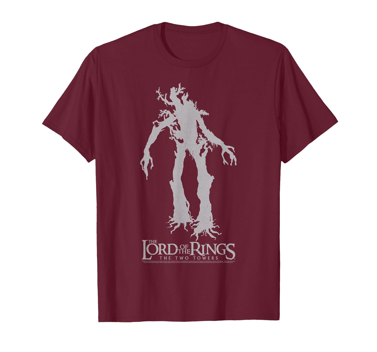 Lord Of The Rings Ents Silhouette Logo T-Shirt