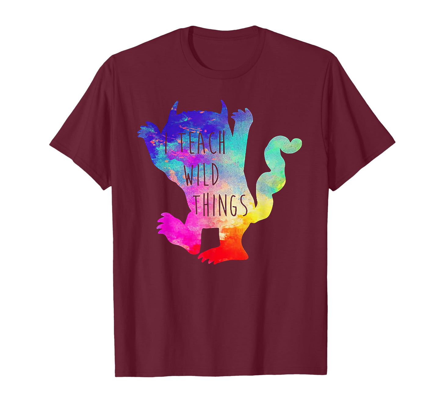 I Teach Wild Things Monster TShirt Funny Halloween Gifts T-Shirt
