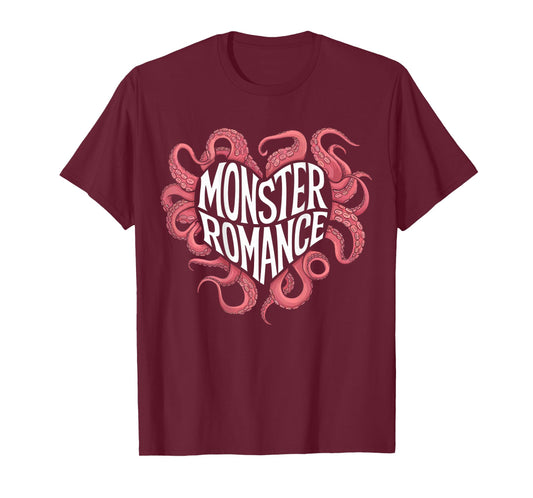 Heart Tentacles Monster Romance T-Shirt